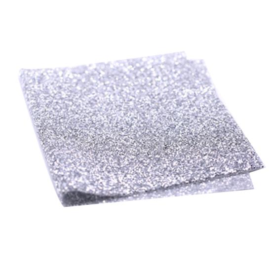

DIY Nail Art Salon Practice Cushion Background Cloth Rhinestone Table Mat срібний