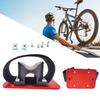 Bicycles Rear Wheel Rack, Light Weight Bikes Carriers Bracket Bicycles Rear Wheel Securely Mount Car Roof Transport Rack