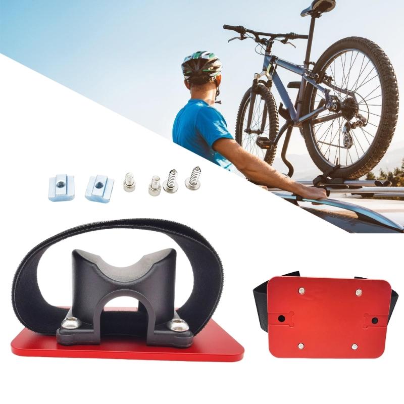 Bicycles Rear Wheel Rack, Light Weight Bikes Carriers Bracket Bicycles Rear Wheel Securely Mount Car Roof Transport Rack