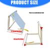 Adjustable Crosses Stitching Stand For Sofa Table Portable Embroidery Frame With Wood Base