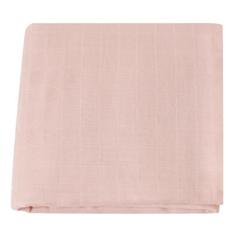 Double Layer Bamboo Cotton Muslin Swaddle Blanket for Newborns