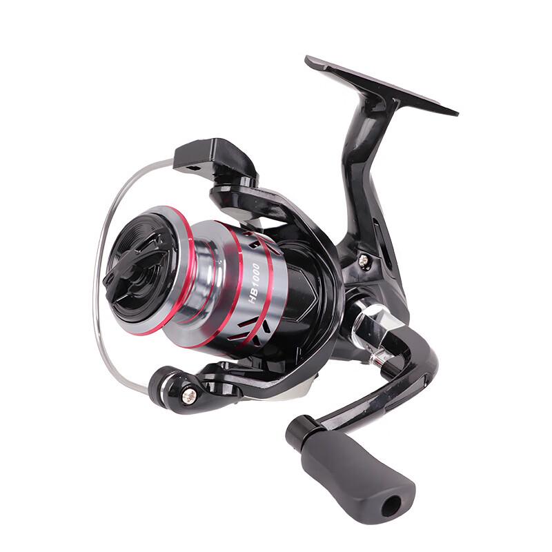 oeny Long Cast Metal Shallow Spool Spinning Reel