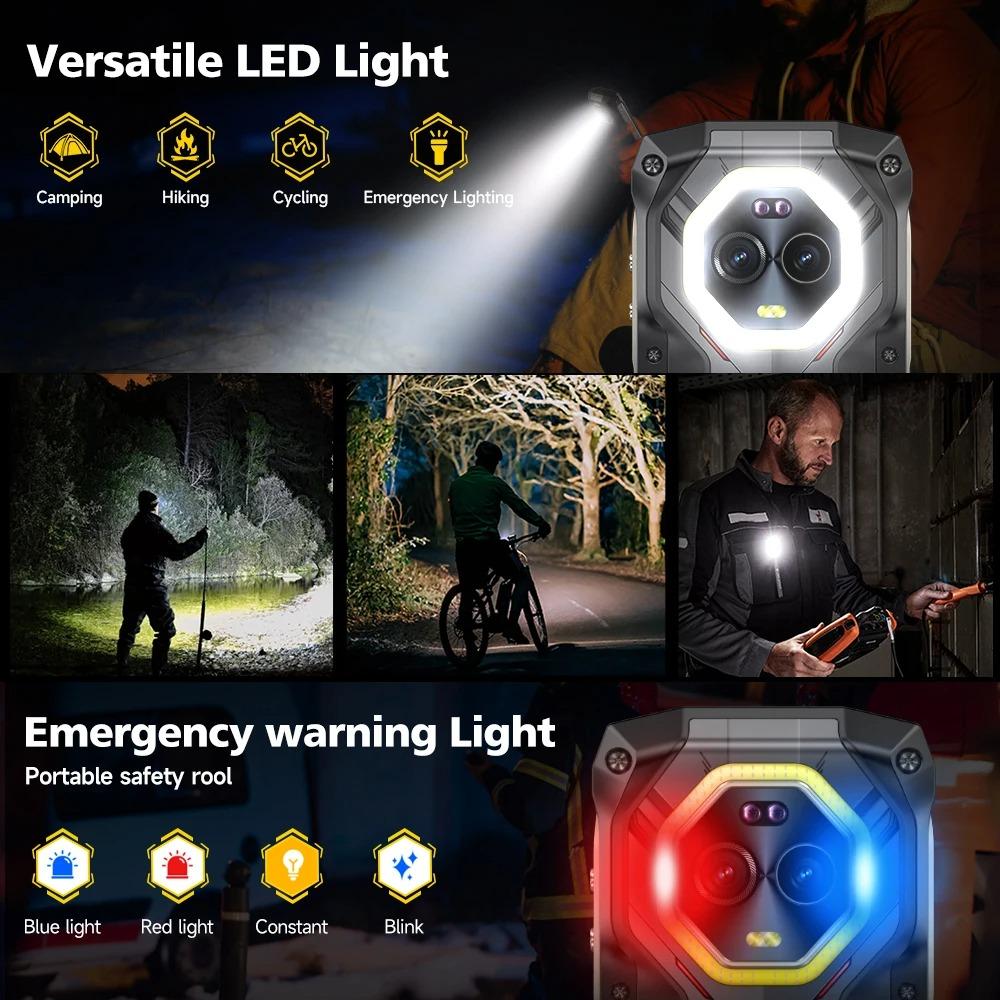 Ulefone Armor Mini 20 Pro 5G 4.7" Rugged Phone 64MP Night Camera Android 15 Smartphone 6200mAh Up to 16GB+256GB NFC Global