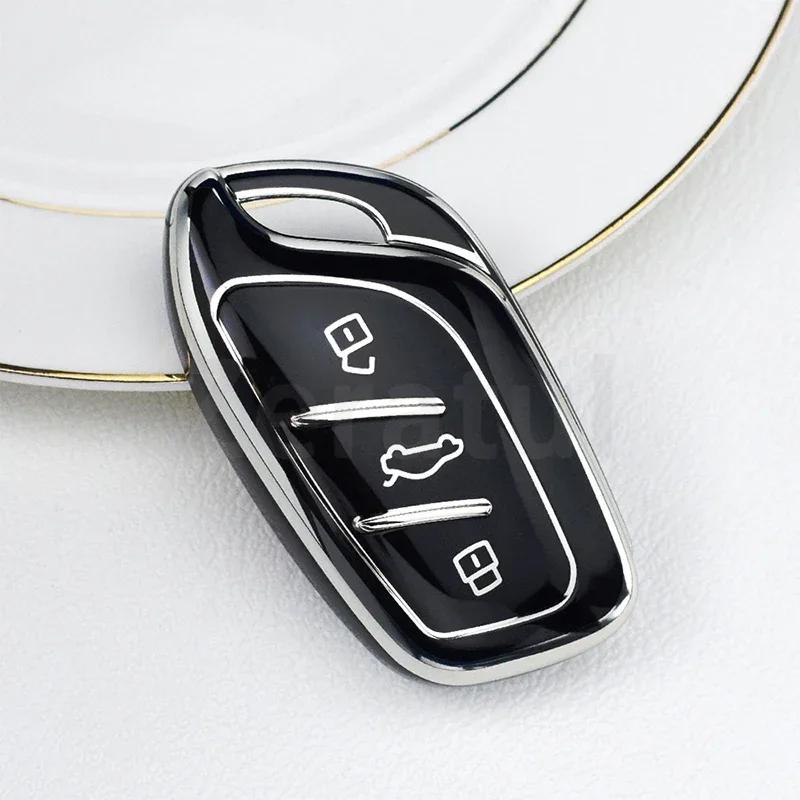 Tpu Car Remote Smart Key Cover Case For Mg Zs Ev Mg6 Ezs Hs Ehs   For Roewe Rx5 I6 I5 Rx3 Rx8 Erx5 Shell Holder