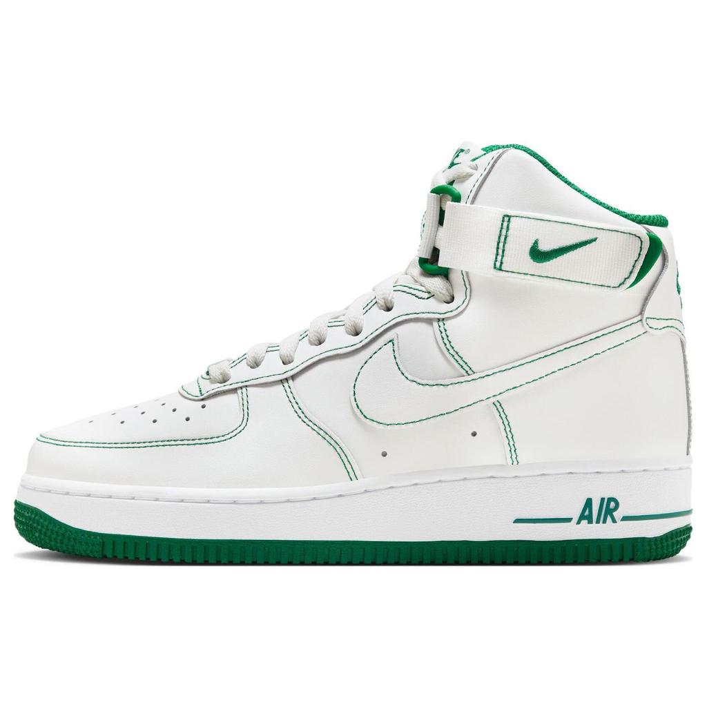 Nike Air Force 1 Round Toe Comfortable Wrap Warm High Top Sneakers Women Sneakers White DV1138-101