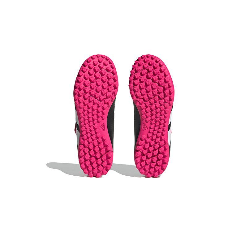 Adidas Predator Accuracy.4 Turf Soccer Shoes Kids Soccer Shoes Black White Pink GW7095