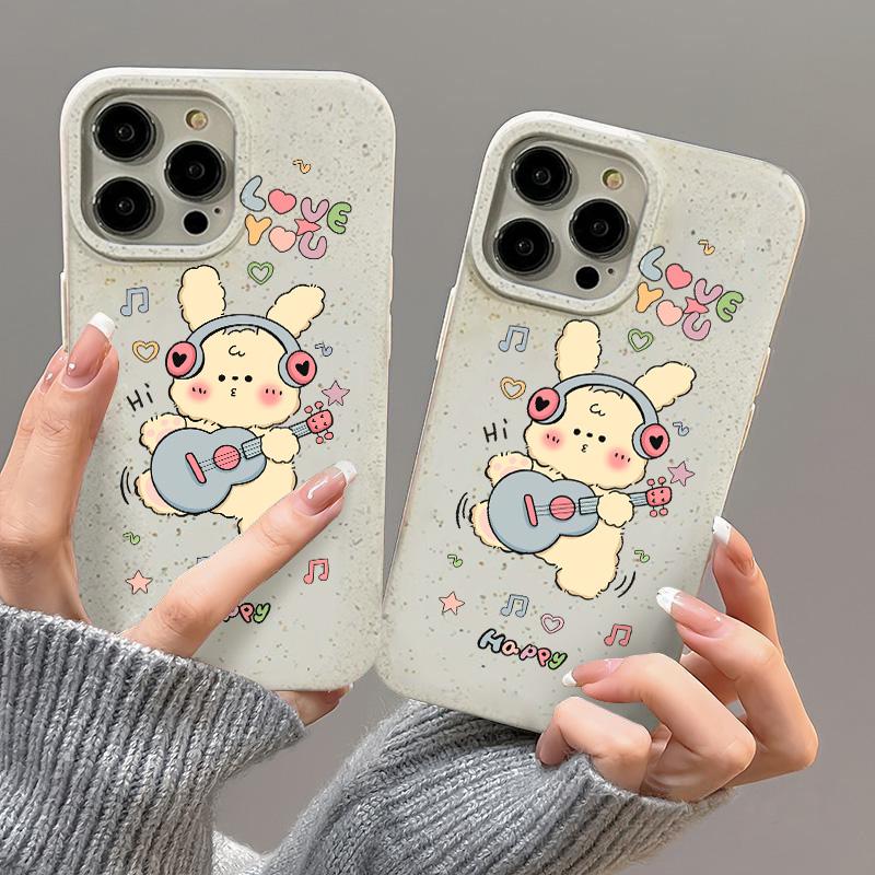 Pouzdro na mobilní telefon pro iPhone 11 13 XR 15 Pro Max 12 14 Pro Max Pouzdro iPhone 16 7 Plus 8 Plus XS Max Rozložitelné a šetrné k životnímu prostředí