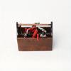 9pcs 1:12 Dollhouse Miniature Toolbox Handmade Mini Tools Sets Model Furniture Accessories For Doll House Decor Kids Toys DIY