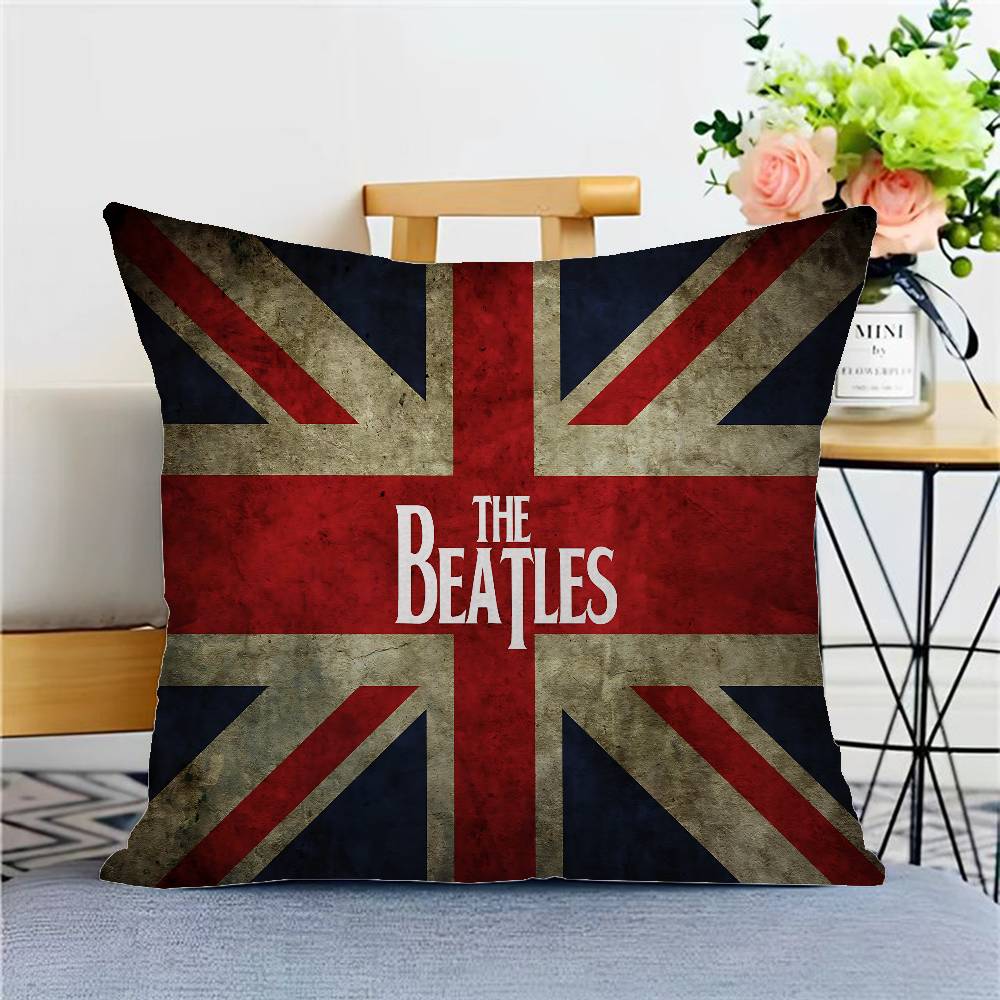 

Співак гурту The B-Beatles Наволочка Декоративна подушка Наволочка Вітальня Диван Домашній декор На замовлення 12x12Inch