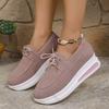 Fashion Comemore Spring Autumn New Sneakers for Women Platform Suede Leisure Round Head Sports Large Size Tennis Women's Single Shoes