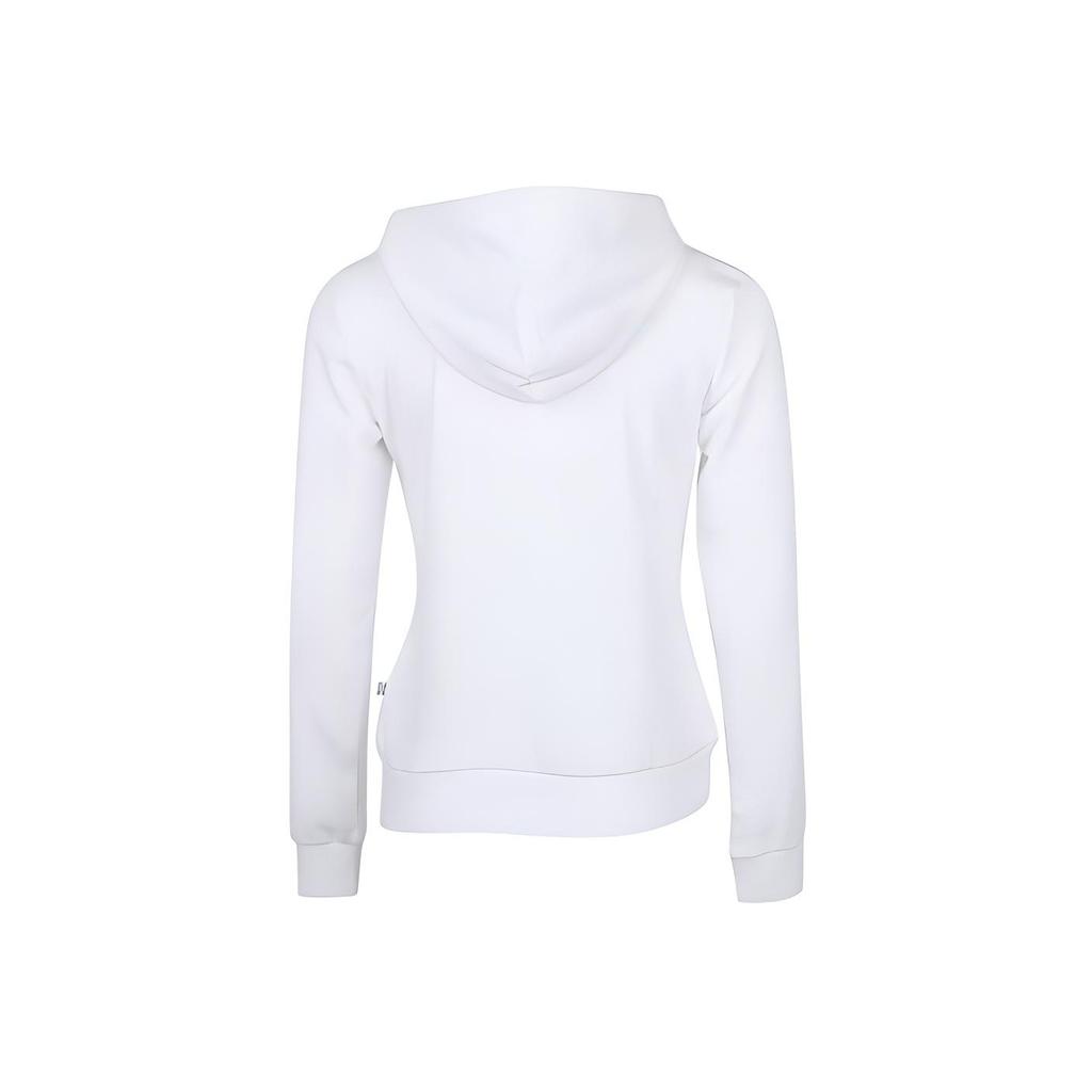 Puma Felpa Amplificata con Nastro Logo Top da Donna Bianco 586595-02