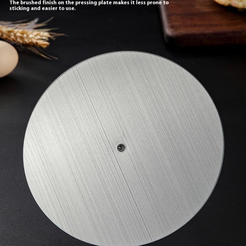 Stainless Steel Burger Press Non Stick Meat Steak Press Kitchen Tool Grill Press Flat Bottom Meat Press For Kitchen Grilling