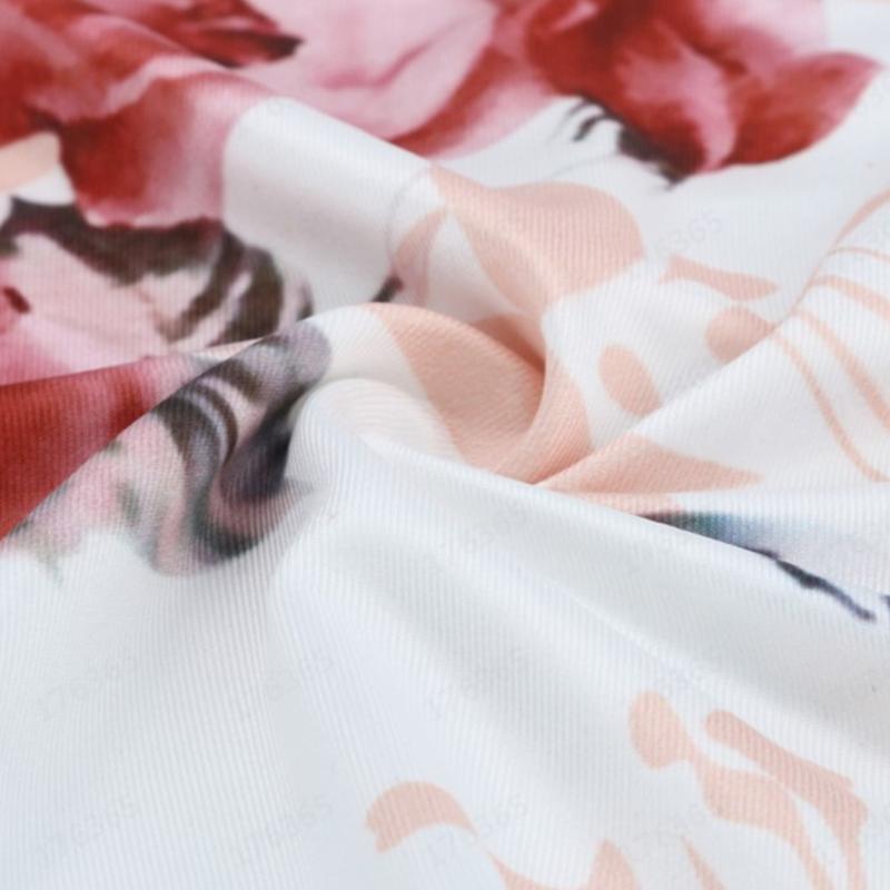 Flower Boho Waist Maxi Lady Print Low Summer Skirt