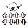 12575869 MS92211 Knock Sensor Harness Intake Manifold Gasket Repair Kit for Chevy GMC Pontiac 81045-66030 917-033 MS16340 MS4657