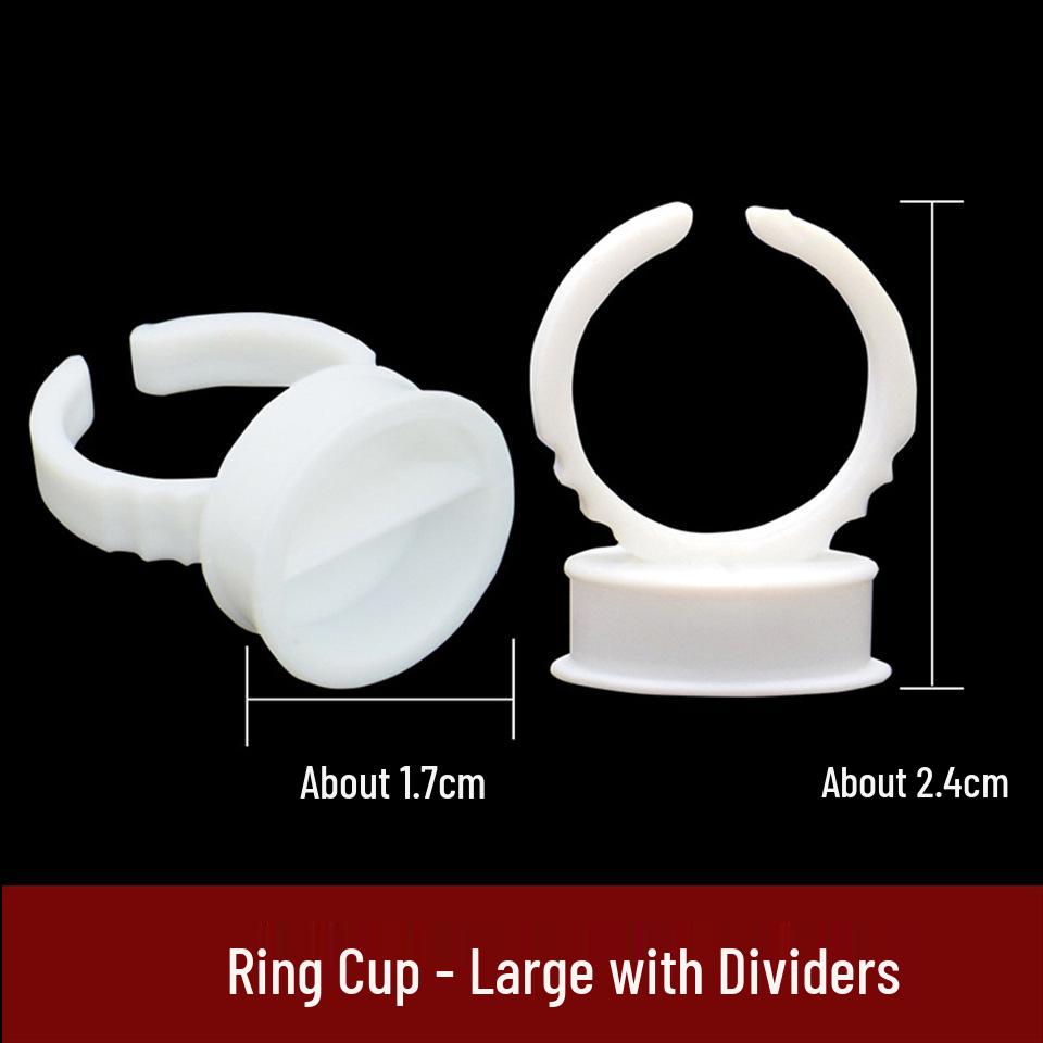 Microblading Pigment & Eyelash Glue Ring Cup