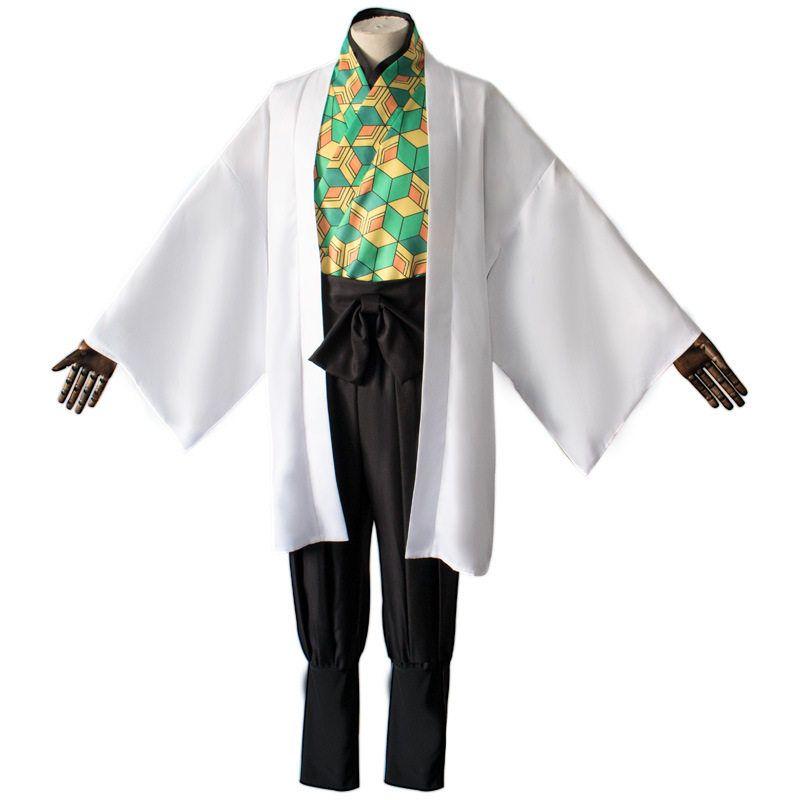 Halloween Demon Slayer Cosplay Costume Demon Slayer Team Kamado Tanjirou Nezuko Zenitsu Cosplay Anime Costume
