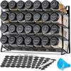 4-Tier Kitchen Countertop Spice Rack Cabinet Storage Organizer Freestanding Seasoning Rack Stand