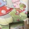 Cartoon Animal Hippo Mushroom Sheer Curtains for Living Room Child Bedroom Tulle Curtains Kitchen Window Treatments Panel Drapes