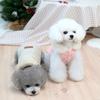 Soft Warm Pet Jacket Clothes 3 Colors Winter Puppy Dogs Cats Clothing Pet Outfits French Bulldog Chihuahua Pug Coat Vest S-XXL