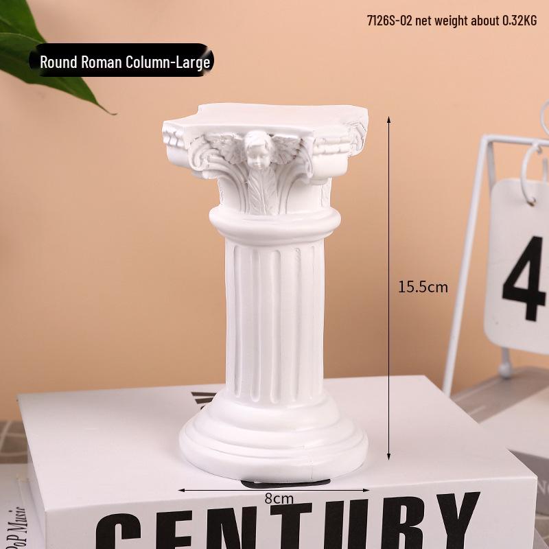 Vintage French Candelabra Ornament – Romantic European Candle Holder for Table Decor and Photo Props