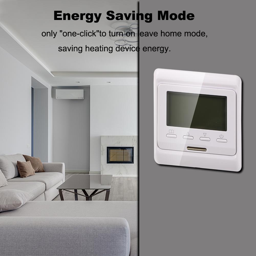 1PC Temperature Controller MINCO HEAT Programmable Tuya Smart WiFi Thermostat for Electric Floor/Water/Gas Boiler