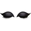 2 In 1 Eyeshadow Party Makeup Easy Use Reusable Self Adhesive With Eyelash Waterproof Eyeliner Sticker Cosmetic