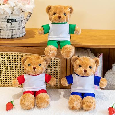 Junior High School Graduation Campus Uniform Bear Plush Toy Logo Graduation Season Student Gift Ragdoll Doll Gift