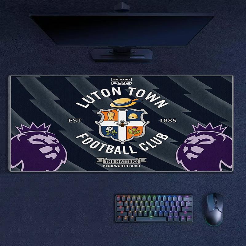 Luton Town FC Color Mouse Pad Large Gaming Table Cushion Non-slip Laptop Tablet Big Mousepad XXL Mat Mini PC Playmat With Lock Edge