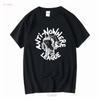 VINTAGE 80s ANTI NOWHERE LEAGUE PUNK ROCK HARDCORE TOUR CONCERT PROMO T SHIRT long sleeves vintage Washed Top For Everyday Wear