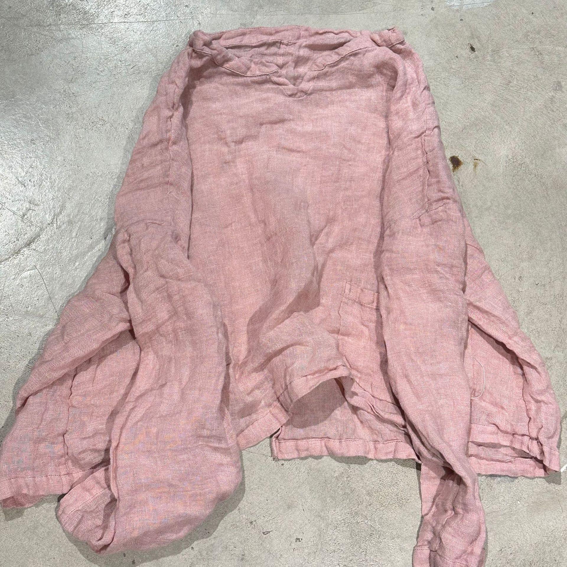 

Johnature Женские винтажные футболки однотонные свободные осенние с круглым вырезом и длинным рукавом One Size розовый