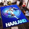 Manchester City Player Haaland Design Rug Non-slip Rug Suitable for Living Room and Bedroom Sofas Sofas