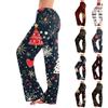 Women's Fashion Loose Casual  Printed Casual Pants