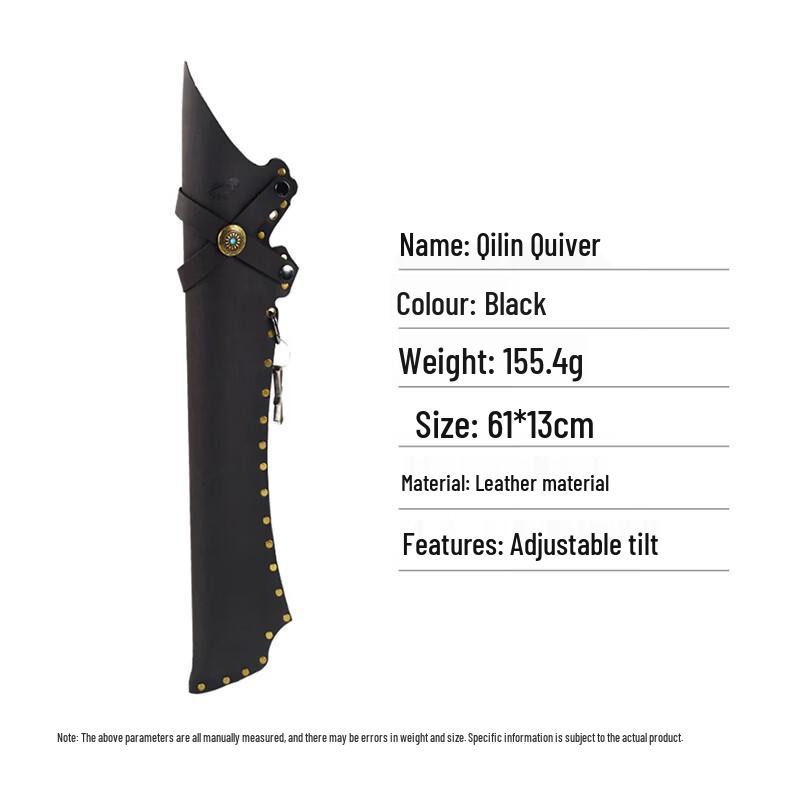 Traditional Archery Quiver for Recurve and Hunting Bows