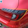 Chrom / Karbonfaser Auto Rückleuchten Rücklicht Heckleuchten Dekor Abdeckung Zierleiste ABS Zubehör für Hyundai Sonata DN8 -