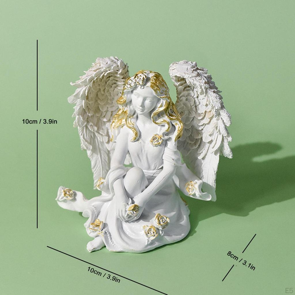 Bezaubernde Feenskulptur für Heimdekoration