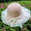 Women's Versatile Sun Protection Straw Hat, Summer 2026 Fashion, Wide Brim for Outdoor and Street Wear
