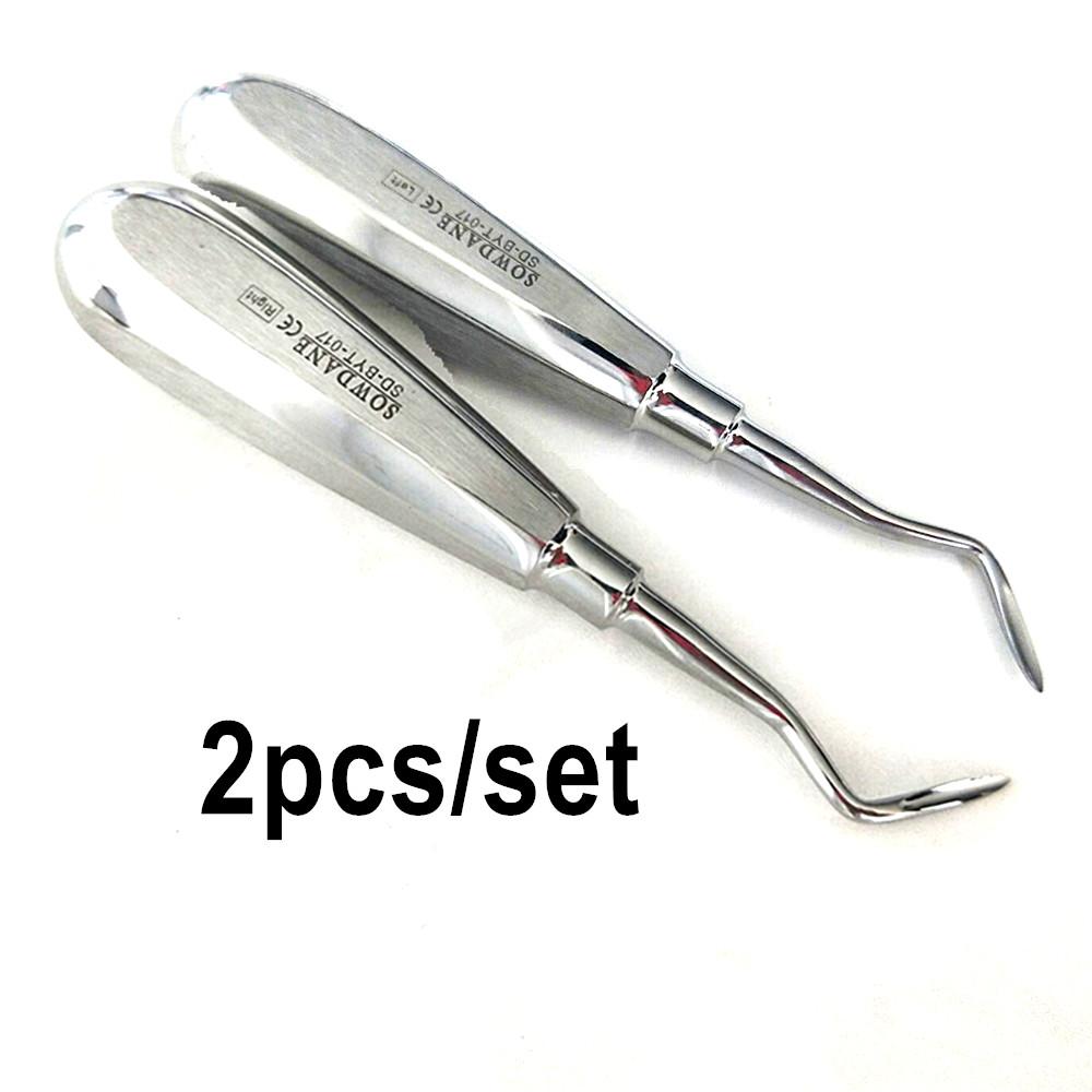 

Лифт для удаления зубов Минимально инвазивный инструмент для извлечения Стоматологический лифт для расшатывания зубов в полости рта Удаление корня 2 pieces mixed-L&R