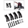 Hydraulic Brackets for Shock Absorbers RC Upgrade Component 1/10 Replacement Metal Mounts