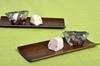 Sakai Sangyo Kaguya Plate Set of 3 Dining Table Meal Hospitality Bamboo Urushi Plate (Lacquered)