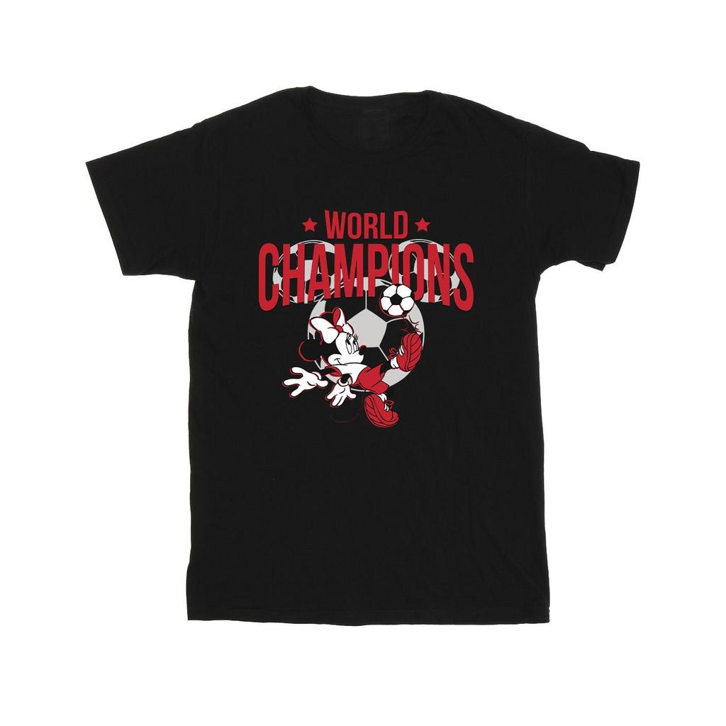 Disney Mens Minnie Mouse World Champions T-Shirt