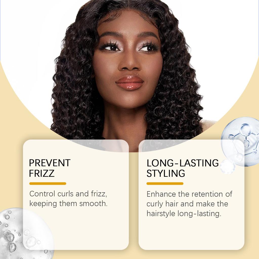 Hoegoa Moroccan Nourishing Curl Cream Gentle Formula For Soft Natural Hair Care