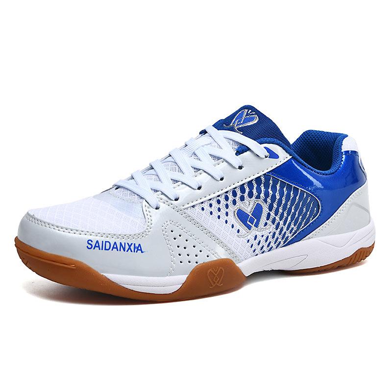 

Spot table tennis men s and women s breathable shock absorption professional volleyball shoes flat badminton shoes lightweight table tennis feather sp 36