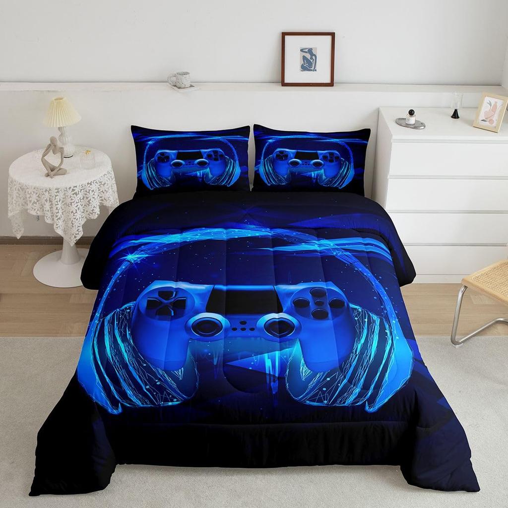 Sun and Moon Bedding Set Constellation Galaxy Comforter for Kids Boys Girls Teens Psychedelic Boho Mandala Comforter Breathable Celestial Du