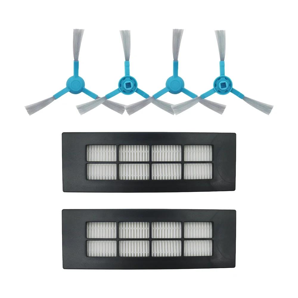 Filtro HEPA com escova rotativa e escova lateral, filtro de tanque de água para aspirador de pó Cecotec Conga série 3090, peças, pano para esfregão, acessórios
