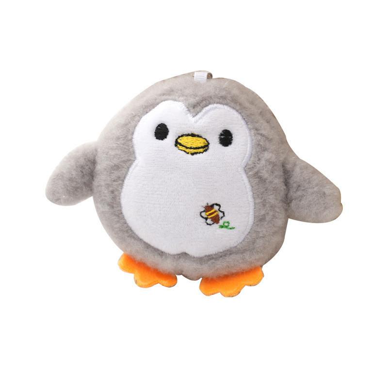 Cute Penguin Plush Keychain Accessory Fluffy Stuffed Animal Bag Decoration