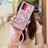 Cute Creative Phone Case For ZTE Blade V40 Vita/A72 Waterproof Personality Cartoon Bracelet Funny Dirt-resistant Ring