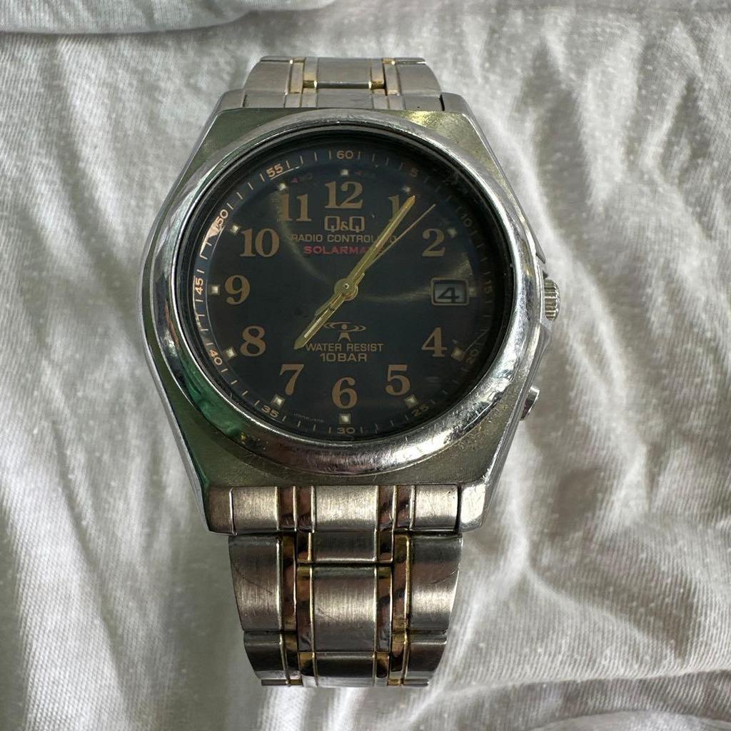 Used Q&Q Watch 10BAR Main Body HR15