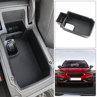 For Seat Leon MK4 KL1 KL8 for Cupra Formentor 2023 Car Armrest Storage Box Central Control Container Leon MK4 Accessories