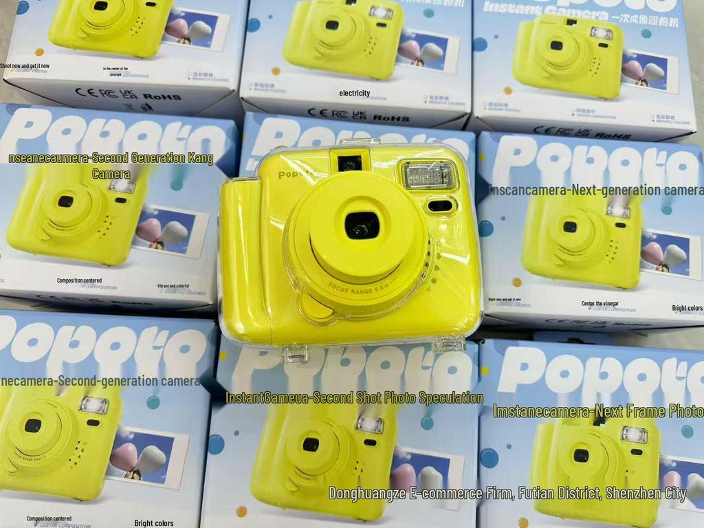 Popoto Mini Instant Camera - Portable Direct Print Student Travel Camera