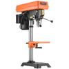 203.2mm Benchtop Drill Press, 500W Induction Motor, Tabletop Drilling Machine with 500 / 890 / 1400 / 1900 / 2500 RPM Adjustable Speed, 0-45° Tilting